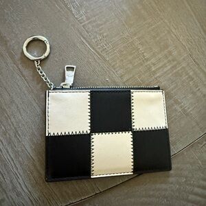 Coachtopia Zip Card Case With Key Ring In Upcrafted Leather